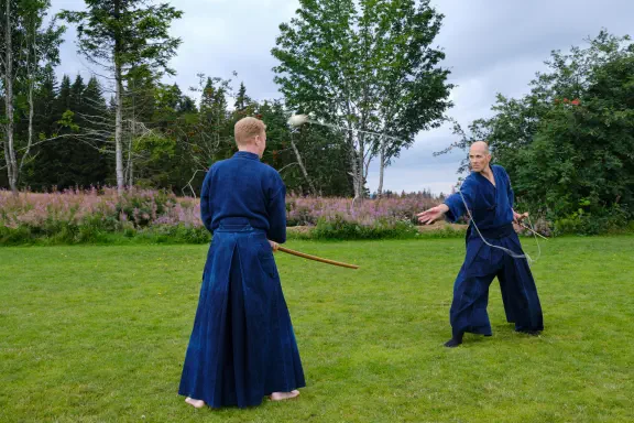 Isshin-ryū kusarigamajutsu door Jan Gerrit Post en Christiaan Zandt